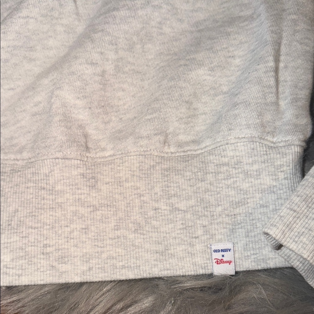 Old Navy Light Gray Cartoon Sweatshirt - Picture 4 of 5
